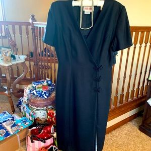 Maggy London Black Kick Peat Pencil Dress